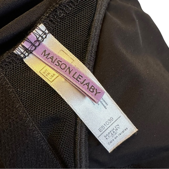 Maison Lejaby | Elixir Black Bodysuit Size M - Picture 8 of 9